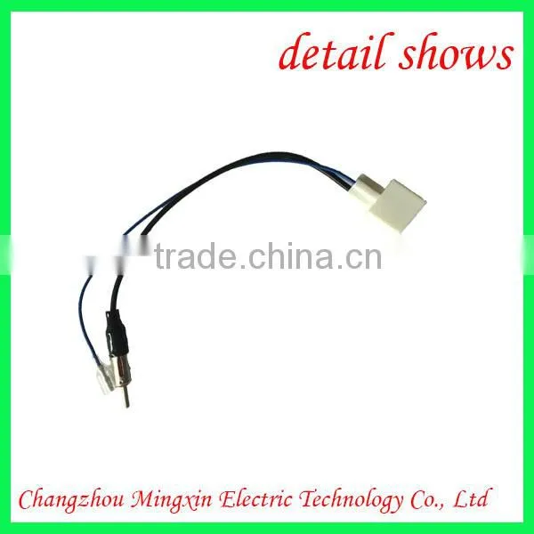 New Electric Auto Accessory Port Two Cables car radio/tv antenna adapter cable connector