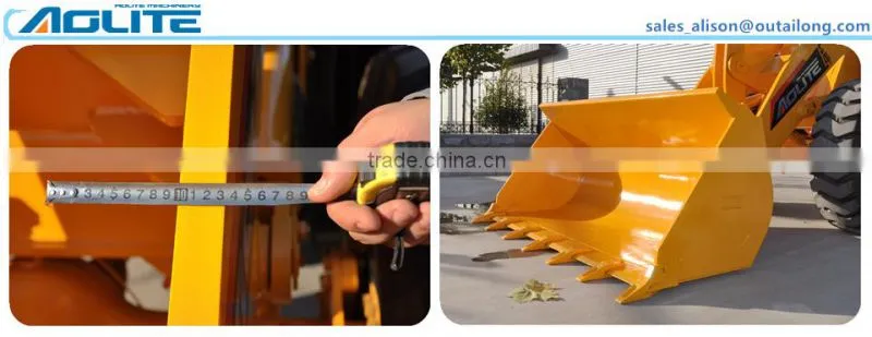 3150mm dumping height small loader for selling