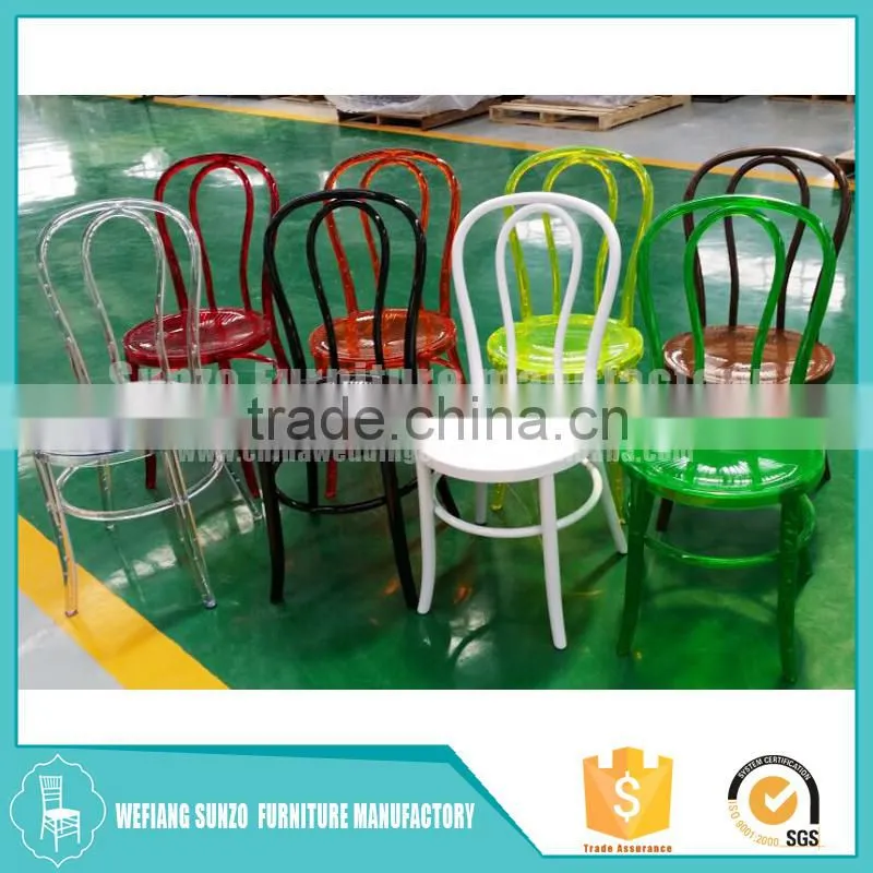 china cheap wedding chair resin thonet chair