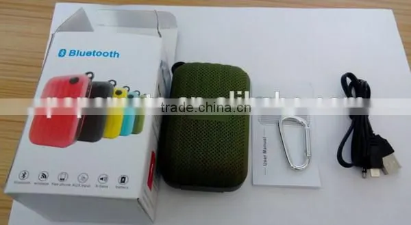 Travel Suitcase Shape Support TF Card FM Selfie Bluetooth Stereo Speaker