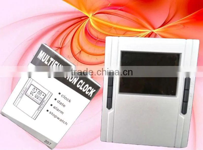 Factory quality guarantee Promotional gift digital thermo hygrometer weather station clock