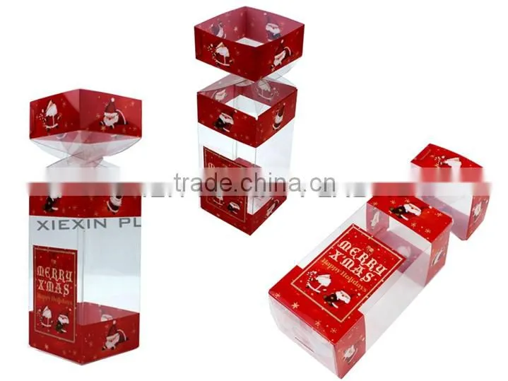 clear box christmas cosmetic gift packs