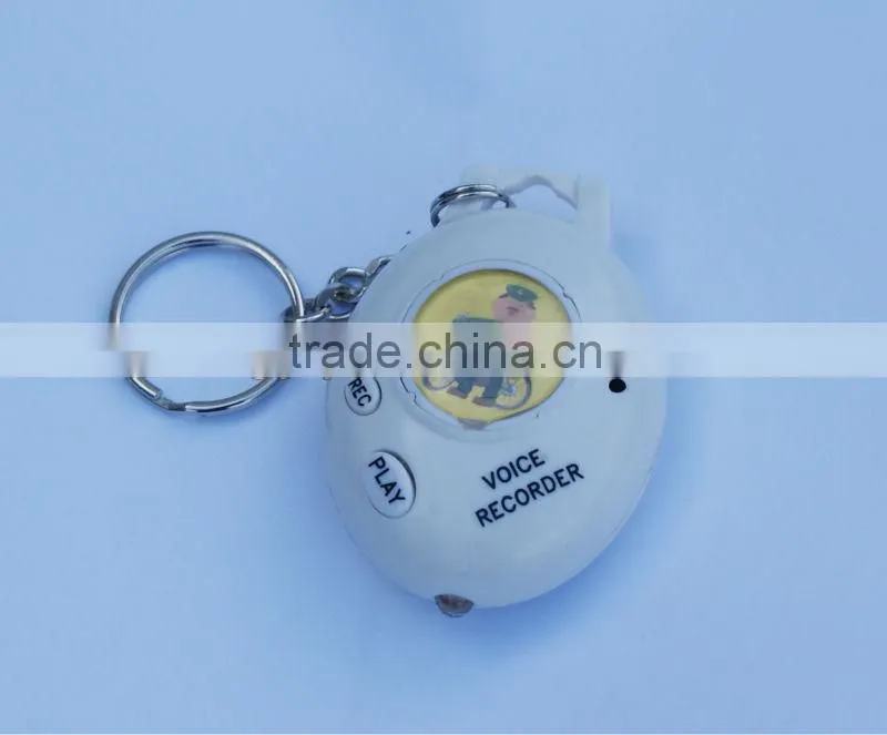 Hotsale message recording talking keychain