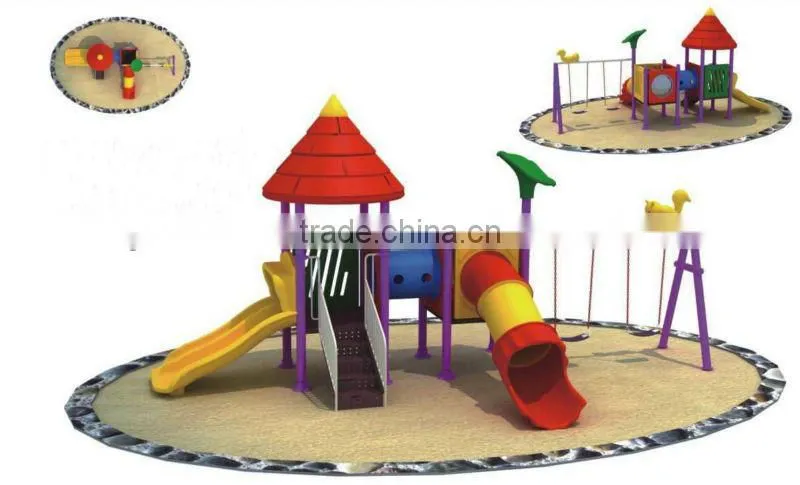 2013 outdoor plastic playground