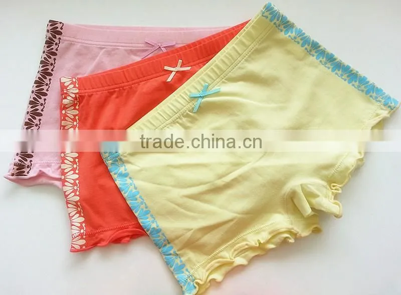 2016Famous Children Cartoon Briefs with Cute Lace Kids Cute Panties