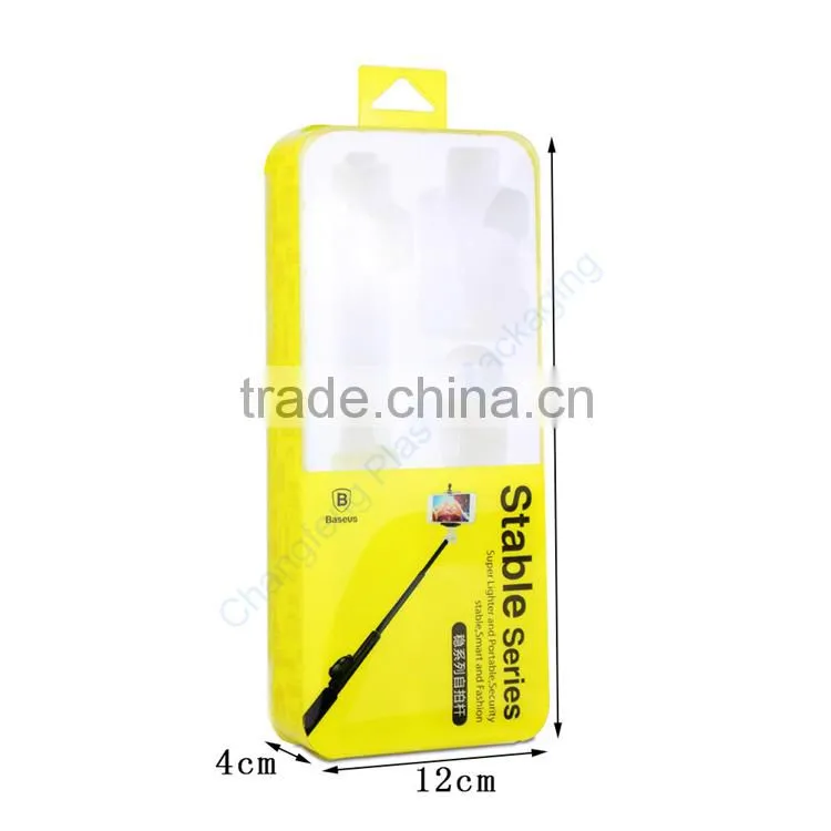 Wholesale Customized Selfie Stick Clear Box Packaging