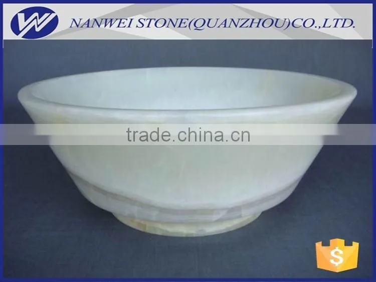 Onyx stone sink