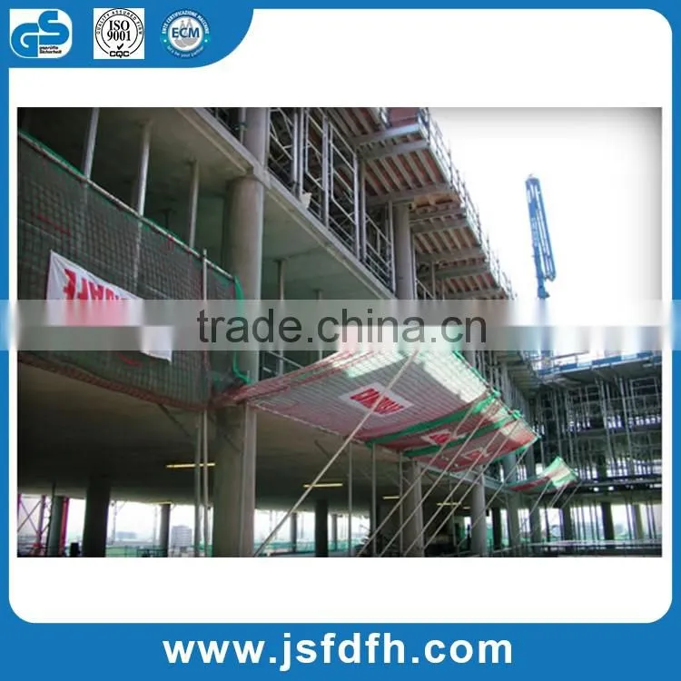 Direct factory of CE standard polyester material safety net for construction fall protection