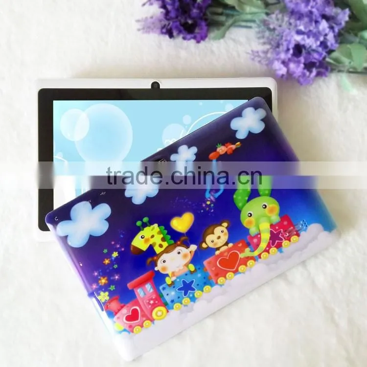 7 Inch 4.4 kids Tablet PC Quad Core Android colourful with Bluetooth GPS and WIFI