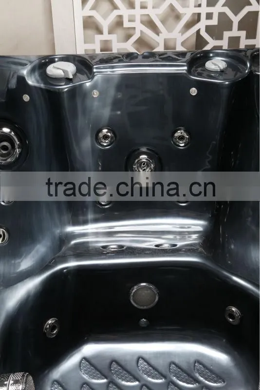Factory wholesale made in china high quality freestanding fibreglass reinforcement 3 person spa product