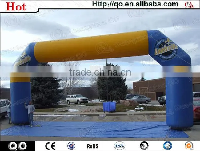 Durable giant sports games inflatable arch for sale