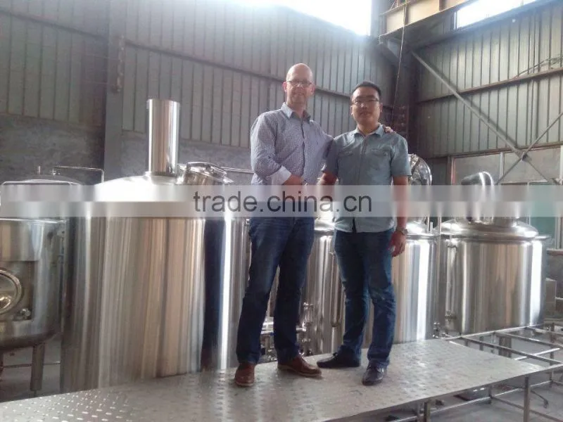 Red copper beer brewing kettle , mash tun , whirlpool tank for sale