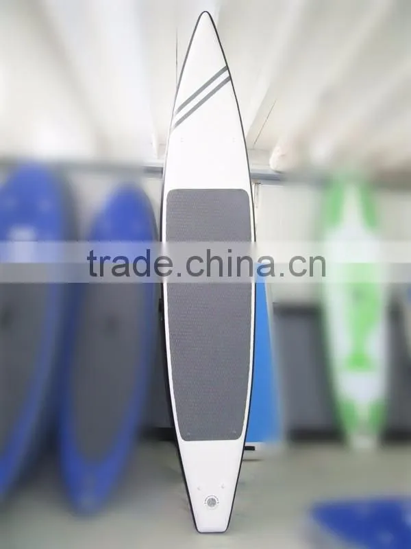 Cheap long inflatable sup stand up paddle surf board