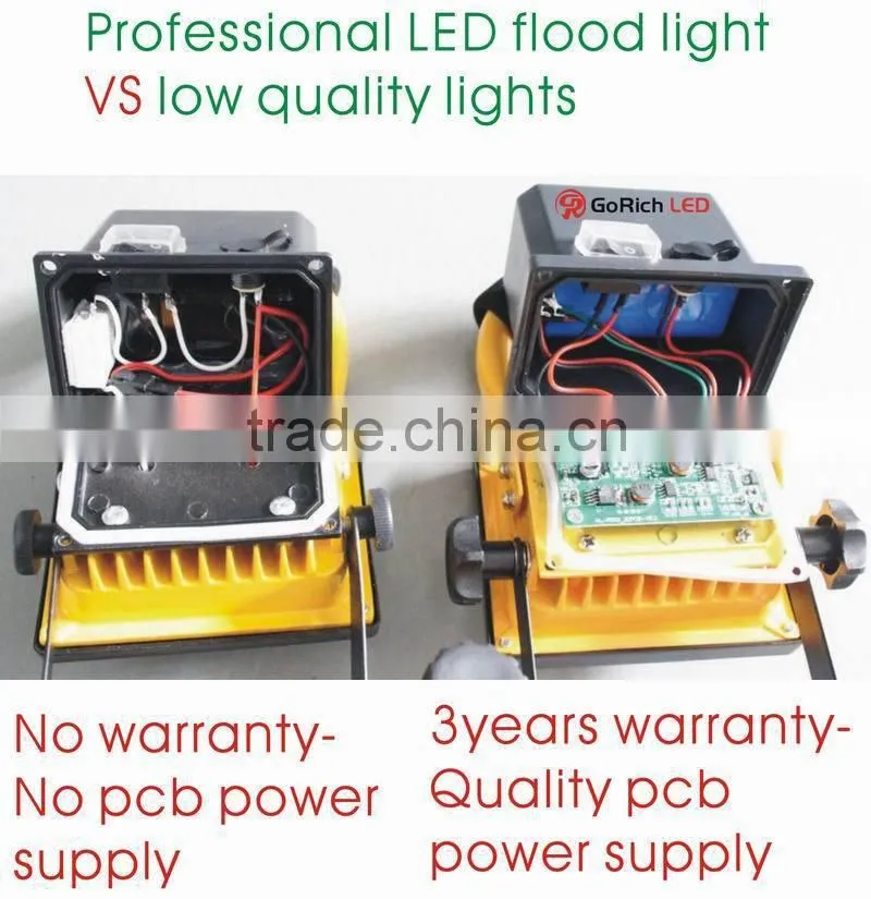 10W quality white MOTION SENSOR led flood light factory price