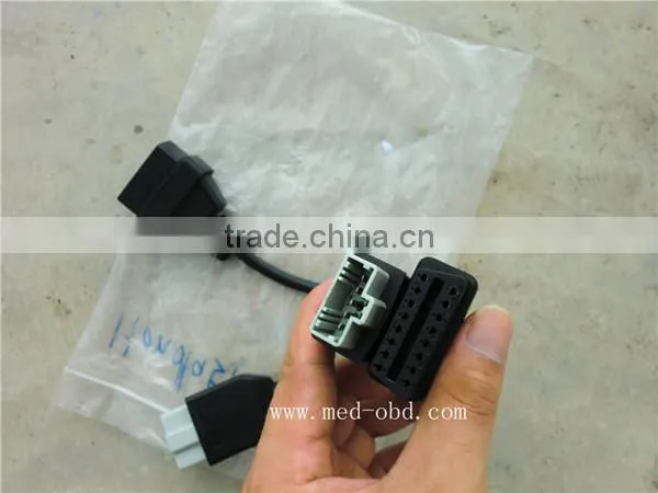 OBD 16P FEMALE OBD2 Cable for Honda 5pin J1962f OBD2 Adapter