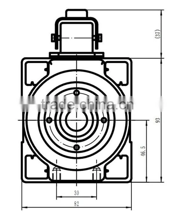GDZ93x82-3.5(380V) Toauto 18000rpm cnc engraving machine spindle motor