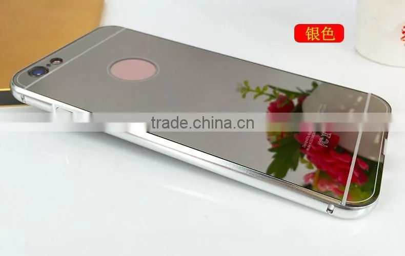 Hot Sale Mobile Phone Aluminum Mirror Case For IPhone 6s