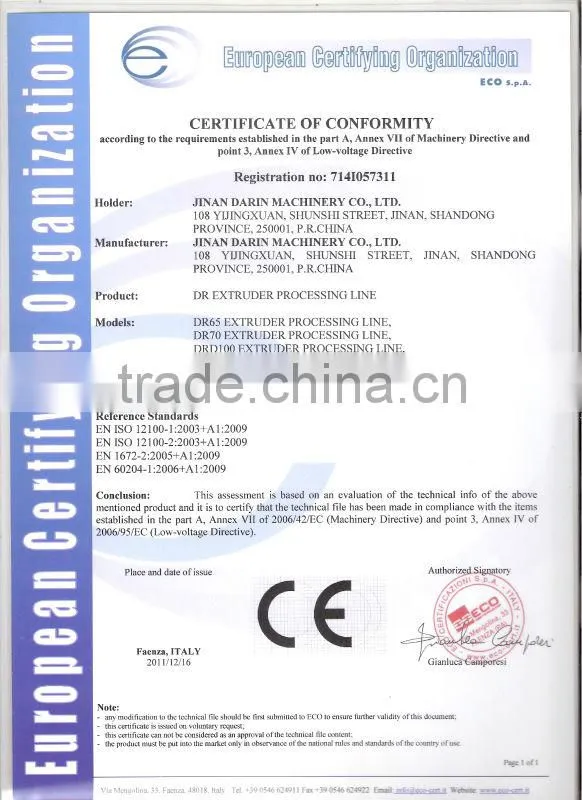 Textured Soya/Vegetable Protein Food Extruder Machine