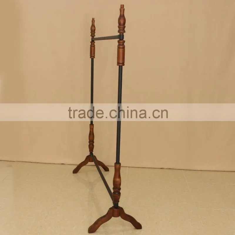 Chinese style wood flooring display rack