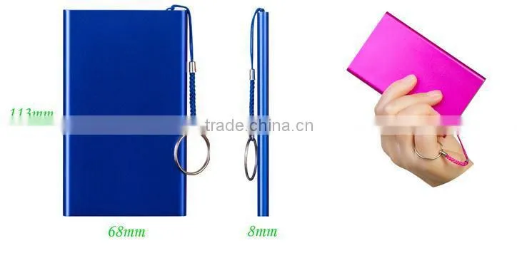 Ultra Slim Power Bank 4500mah usb powerbank