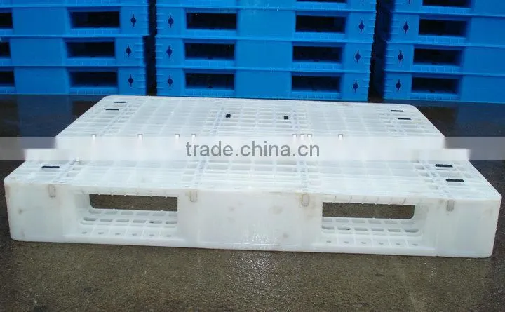 Plastic single face hdpe recycled shipping used euro pallet