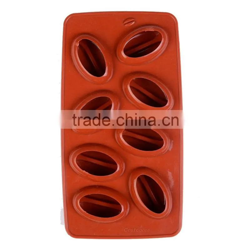 Silicone Cool Beans Ice Cube Tray Mold Maker Ice Cream Mold Maker Ice Mould ice mold Chocolate Fondant Decorating