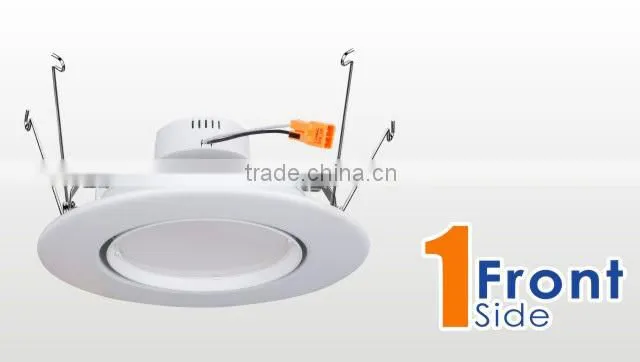 OKT Lighting Energy star ul listed 6" eyeball led recessed retrofit kit 10 watt