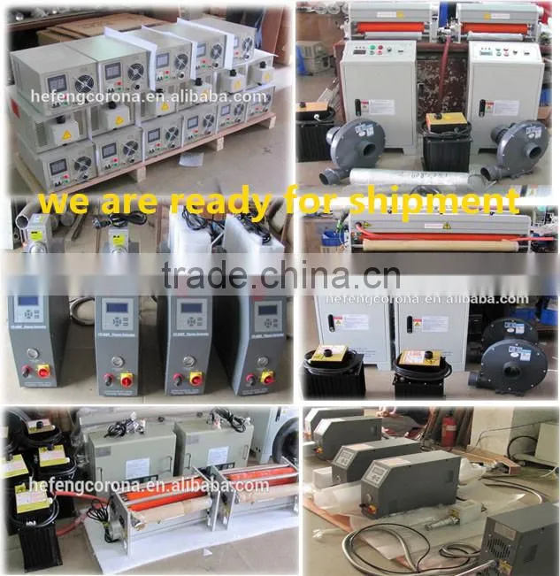 2015 Corona treatment plant on single layer co-extruded sheet machine