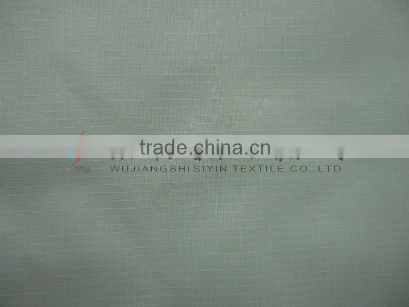 345T/0.1 dull nylon taffeta plaid nylon fabric