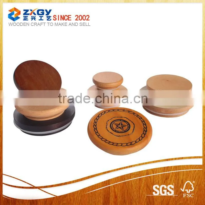 Types of wood lids for cosmetic bottle and glass