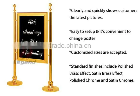Hotel Lobby guide sign,Advertising Sign Post