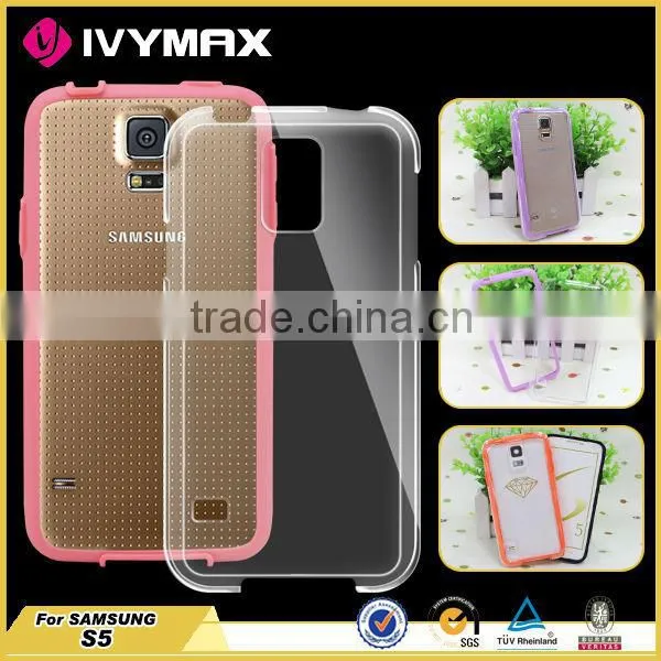 Unique crystal back cover case for samsung galaxy s5