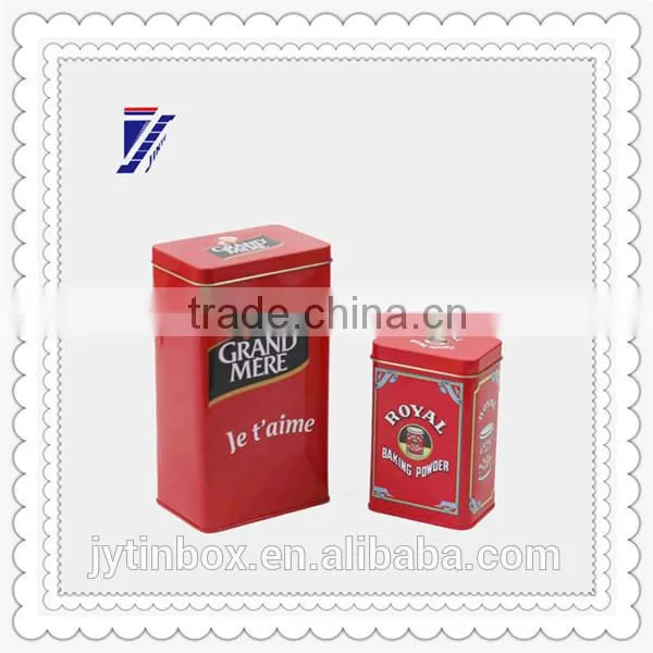 wholesale tea tin box personalized tin box