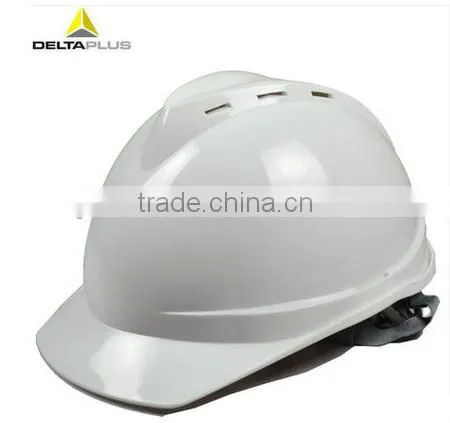 HDPE material V style and strengthen ventilation 8 fixed points harness adjustable safety helmet