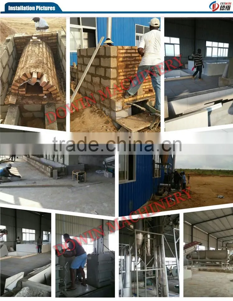 Modified cassava starch production line processing machine