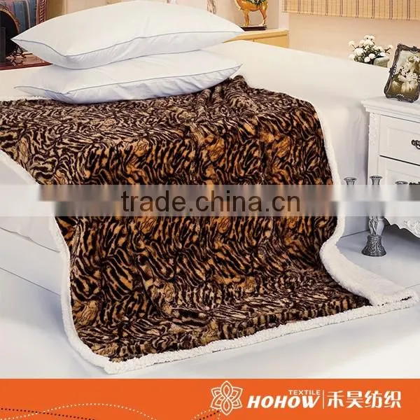 Professional factory supply 100% polyester polar fleece printed blanket