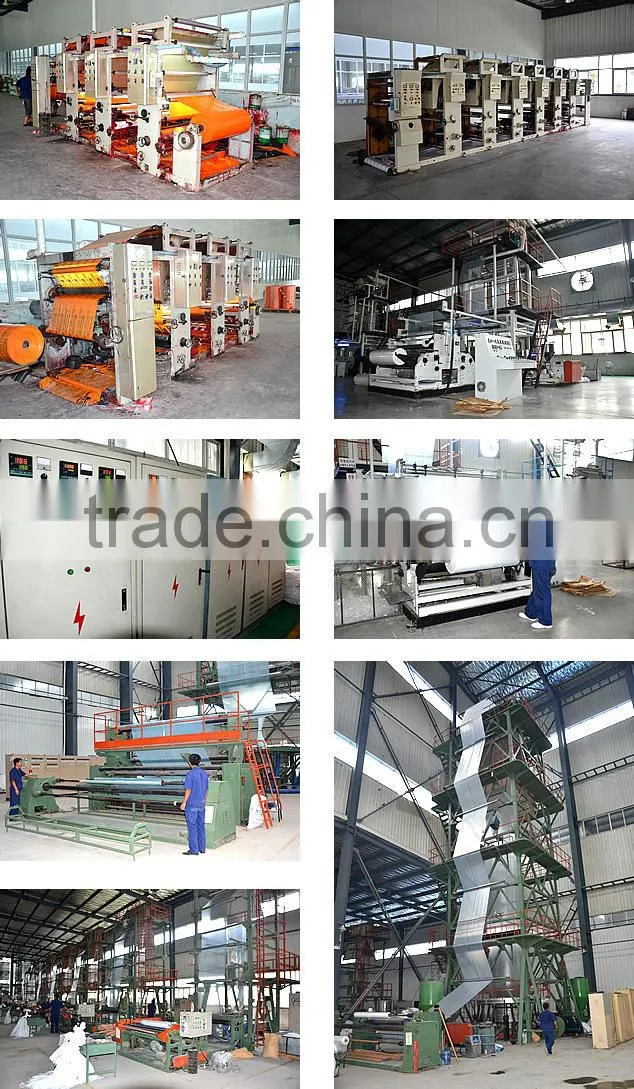 Big width perforated plastic film on roll