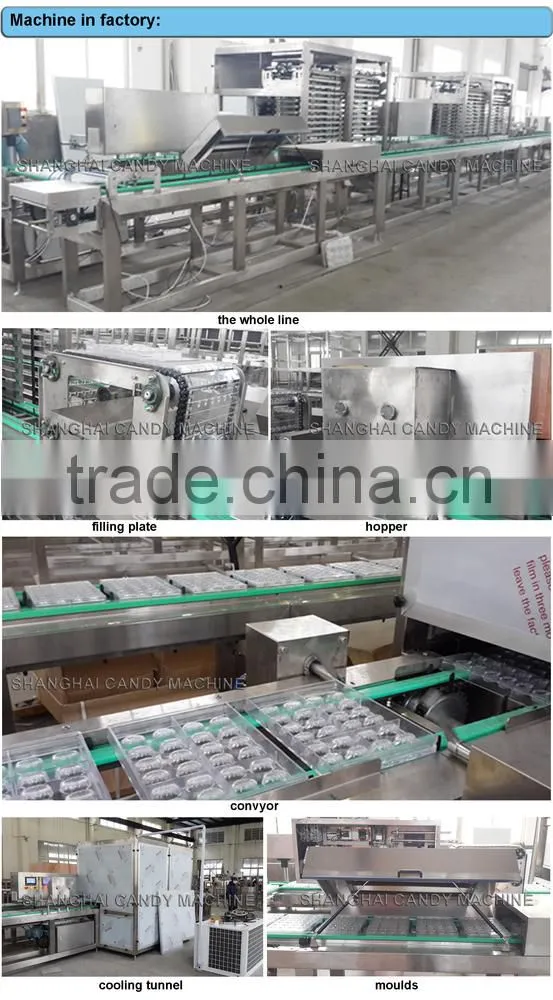 Professional bar chocolate machine with advanced technology