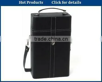 high end luxury wine tool set with leather box