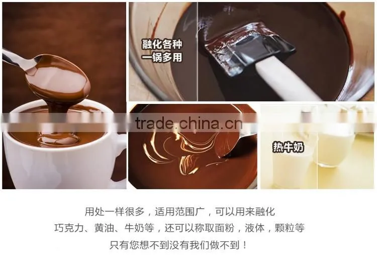 8863 BAKEST 4 inch mini carbon steel milk cuisine pan/non-stick chocolate melting pot/high quality cooking tools