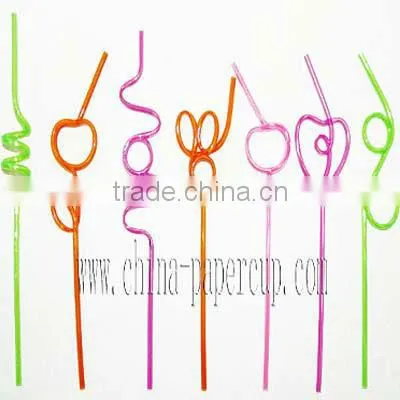 lovely novelty crazy straws flexible and straight heart drinking straws