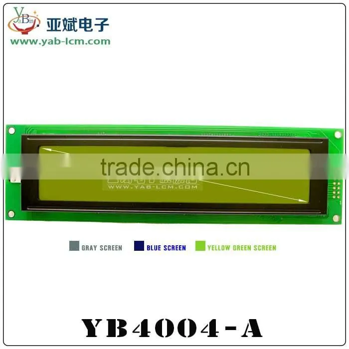 5.9 inch Character LCD Module 4004 with SPLC780C/HS44780/KS0066 or Equivalent
