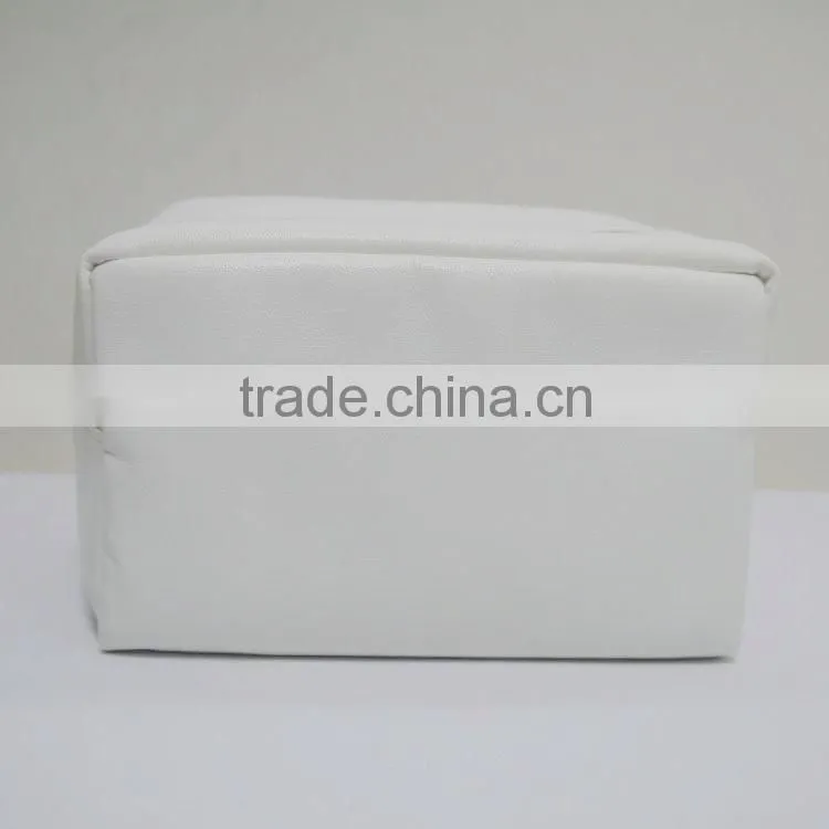 2016 hot sale cosmetic bag luxury PU makeup bag factoy wholesale lady toiletry bag