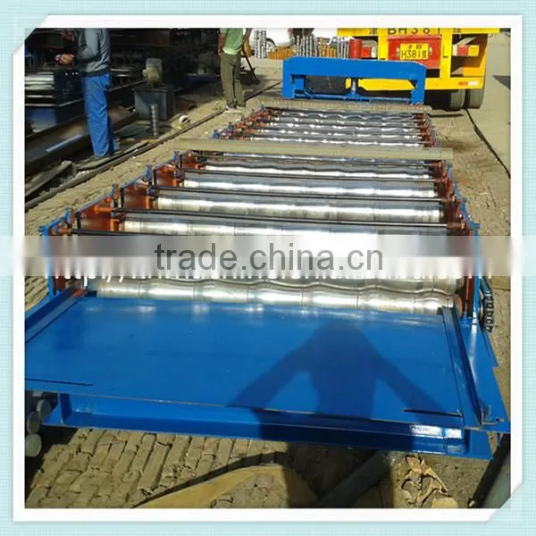 1100 Tile Forming Machine Type And Corrugated Roof Tile Roof Use Galvanized Roofing Sheet Roll Forming Machine