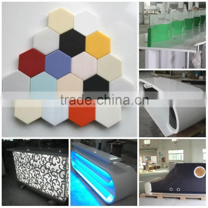 100% acrylic solid surface/durable magic stone solid surface