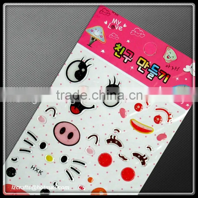 Custom Epoxy Resin Sticker