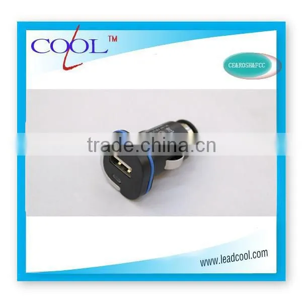 Multipurpose Colorful Dual USB Car Charger for iPad and Smart Phone