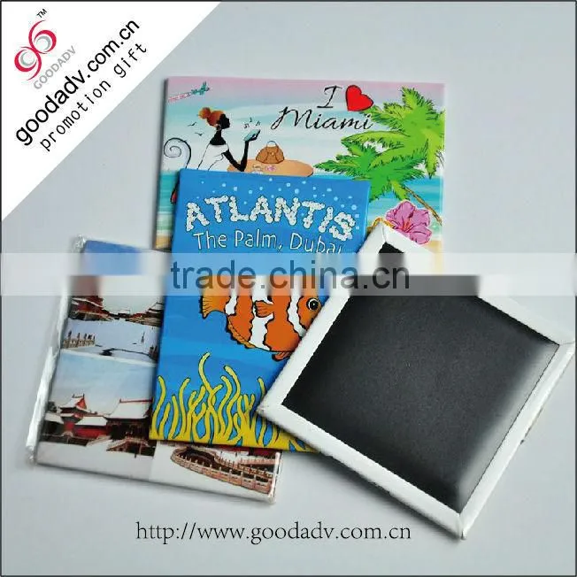 Guangzhou tourist souvenir fridge magnet custom clock fridge magnet