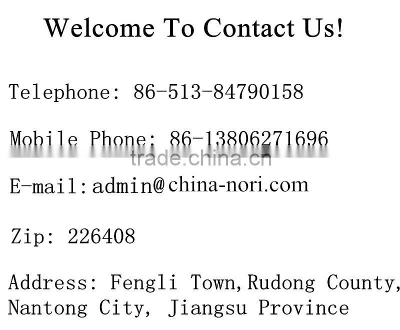 iso22000 products roasted nori powder