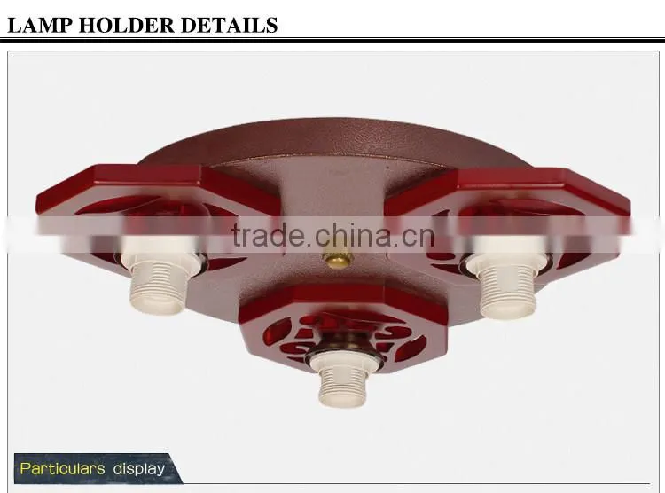 Jingdezhen decal pastel led ceiling lights decoration lighting